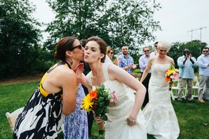 Backyard Wedding Ceremony Recessional