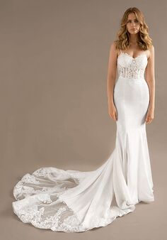 AW Bridal AW Anias Wedding Dress Mermaid and Trumpet Wedding Dress