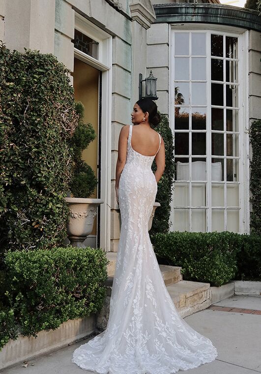Martina Liana 1821 Column Wedding Dress - 5