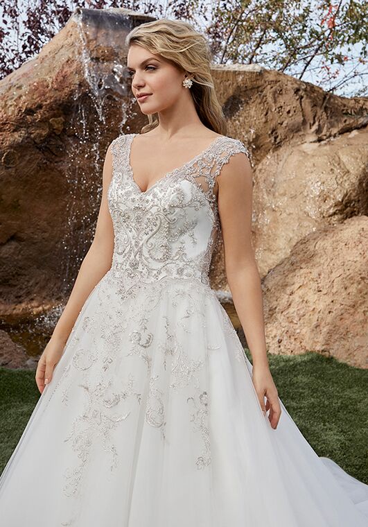 Casablanca Bridal 2434 Johanna A-Line Wedding Dress - 5