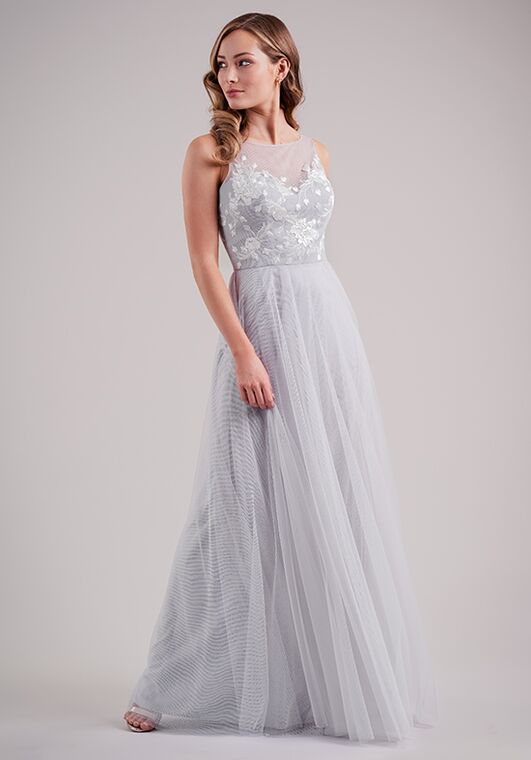 Belsoie Bridesmaids by Jasmine L224001 V-Neck Bridesmaid Dress - 2