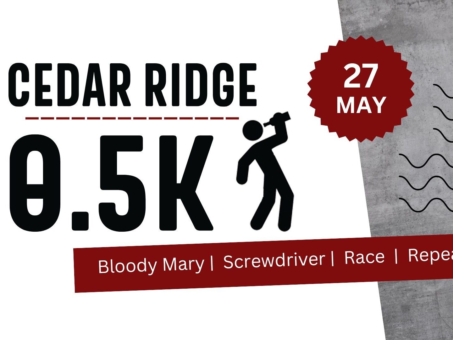 Picture of Cedar Ridge Distillery's Labor Day 0.5K