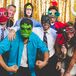 Guests Enjoy the Photo Session with Props