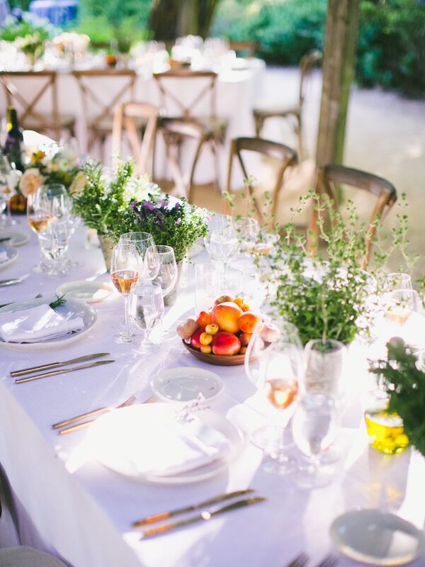 Tomato herbage herbs greenery fruit flower arrangements