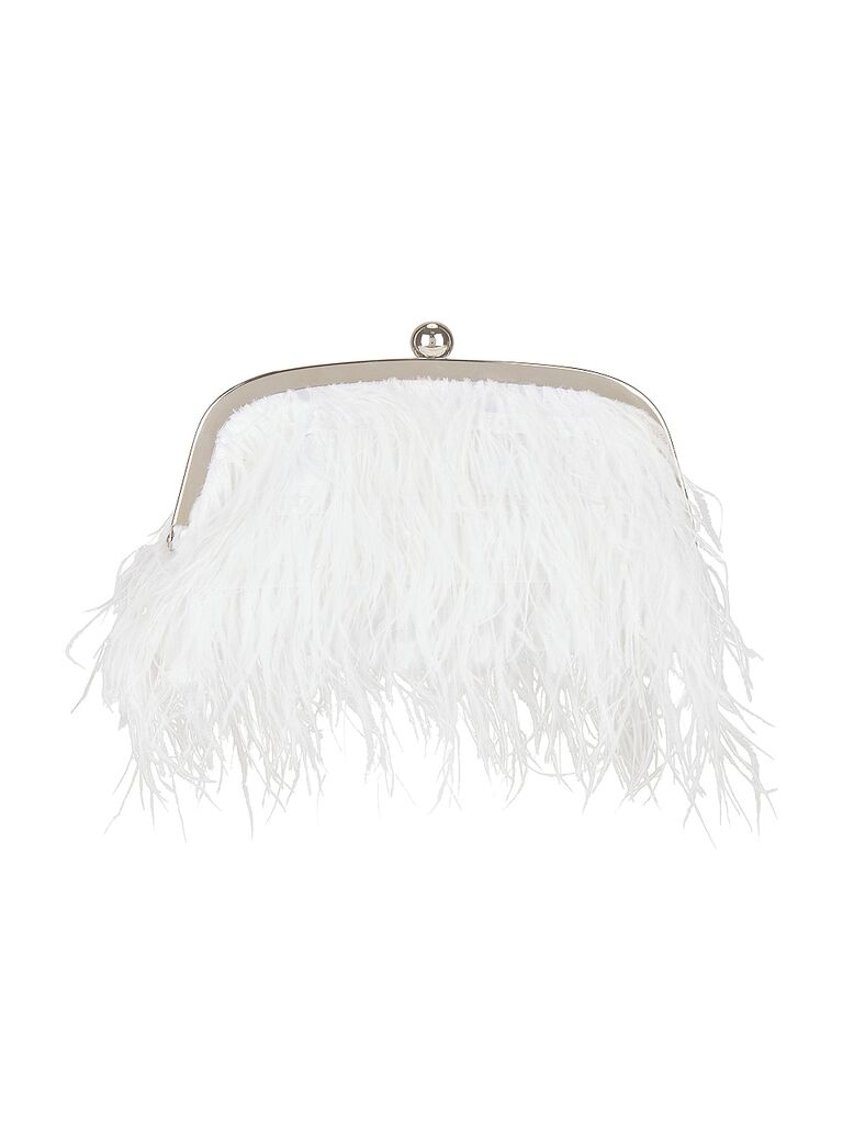White feather bridal purse from 8 Other Reasons