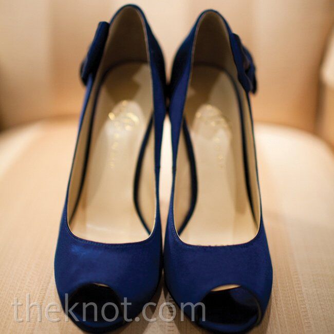 Blue Wedding Shoes