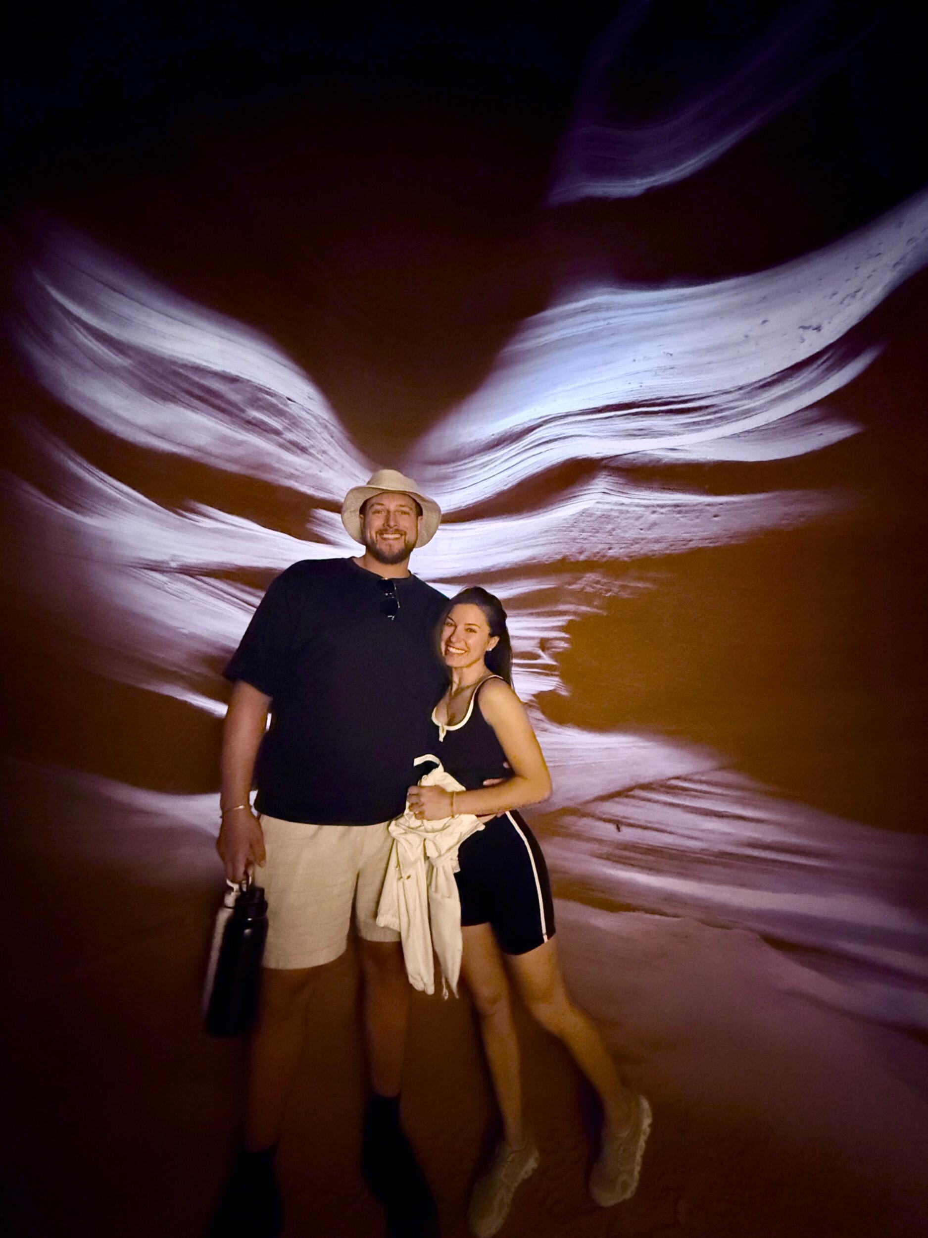 On the way to the next adventure, they go through Antelope Canyon! 