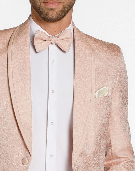 BLACKTIE NIGHT VINE Blush Wedding Tuxedo Pink Tuxedo - 5