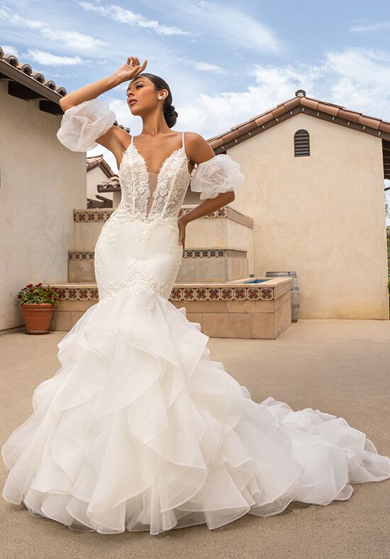 KITTYCHEN Couture ELODIA, K2547 Mermaid and Trumpet Wedding Dress - 1