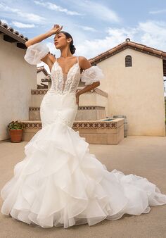 KITTYCHEN Couture ELODIA, K2547 Mermaid and Trumpet Wedding Dress