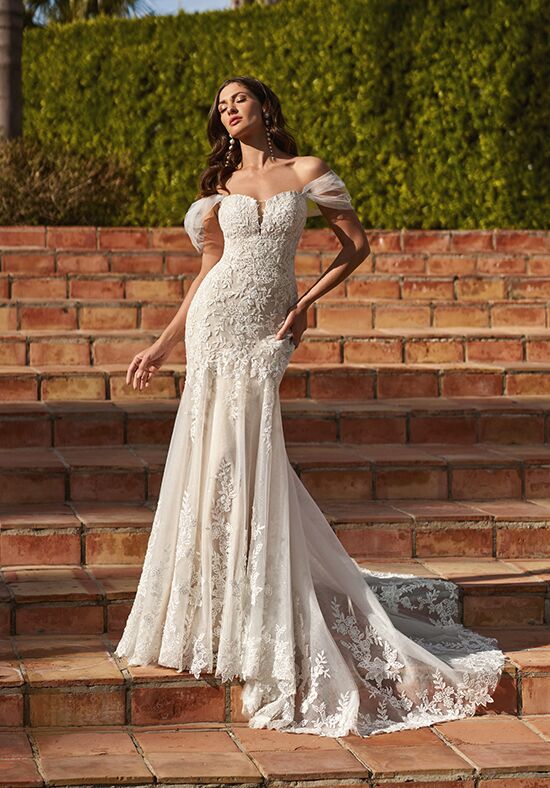 Simply Val Stefani Torrey Mermaid and Trumpet Wedding Dress - 1