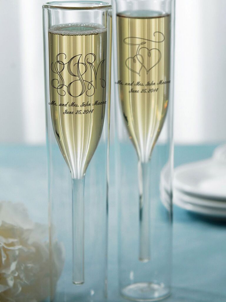 The 24 Best Wedding Champagne Flutes & Toasting Glasses