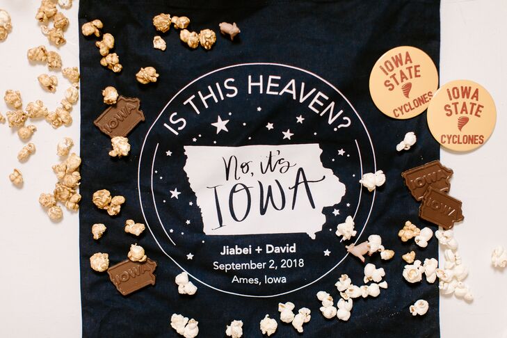 Black and White Personalized Napkins