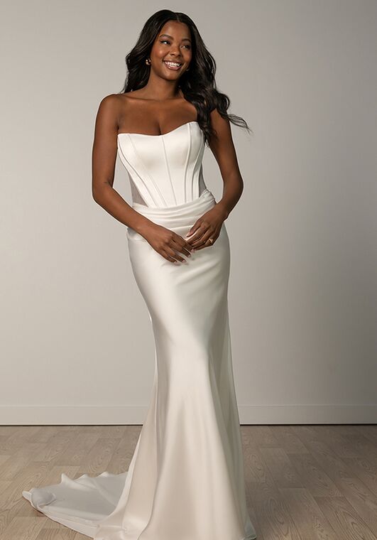 Stella York SY8161 Column Wedding Dress - 6