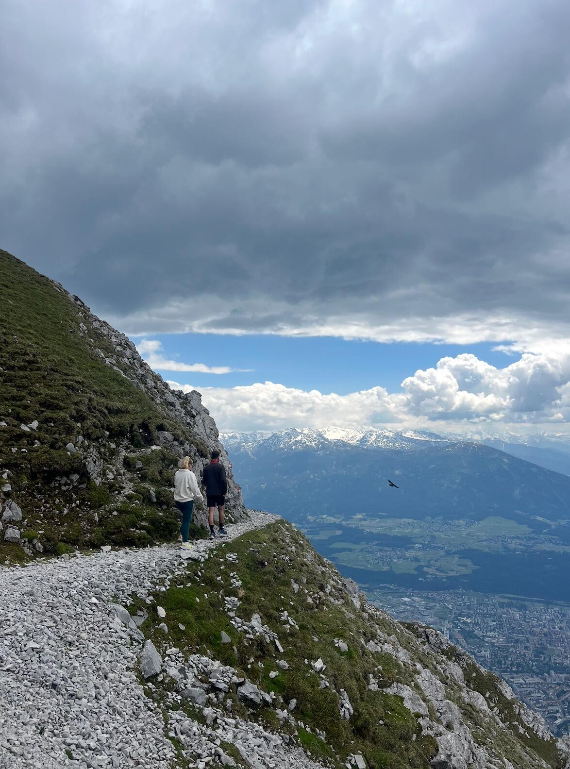 Garrett’s favorite travel moment to date: hiking the Alps in Austria!