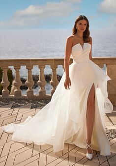 Moonlight Collection J6919 Mermaid and Trumpet Wedding Dress