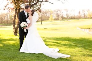 Bill and Colleen Wedding Kiss