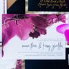 A Modern Black, White and Fuschia Wedding at the Orlando Museum of Art in Florida