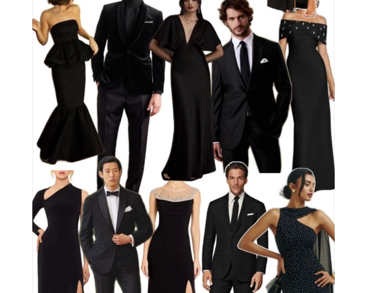 Picture of Wedding Dress Code: Black Tie