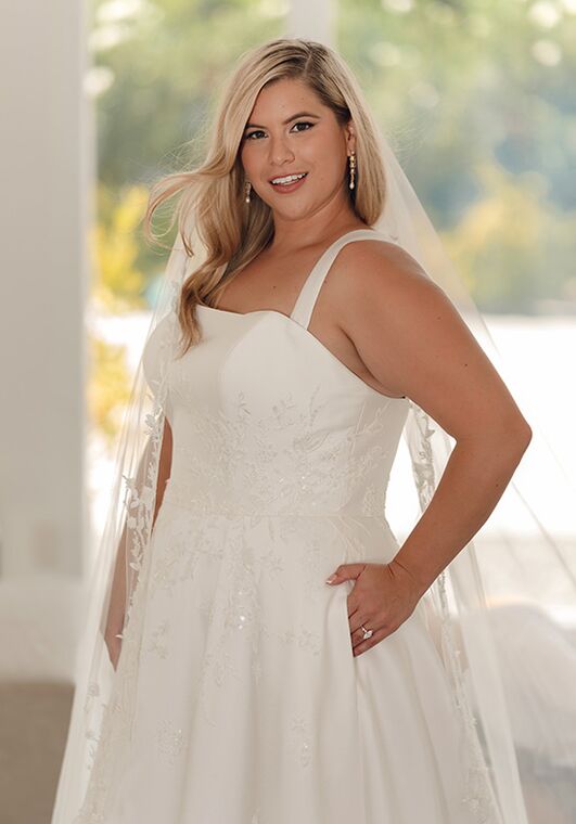 Stella York SY8217+ A-Line Wedding Dress - 6