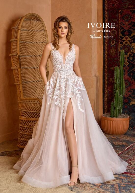 IVOIRE by KITTY CHEN WANDA, V2305 A-Line Wedding Dress - 1