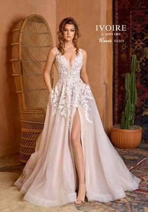 IVOIRE by KITTY CHEN WANDA, V2305 A-Line Wedding Dress