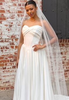 Essense of Australia D4269 A-Line Wedding Dress