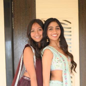 Manvi and Dulari Patel