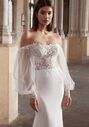 Adore by Justin Alexander Emma Fit-and-Flare Wedding Dress - thumbnail - 4