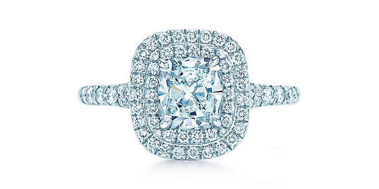 Tiffany Soleste diamond engagement ring