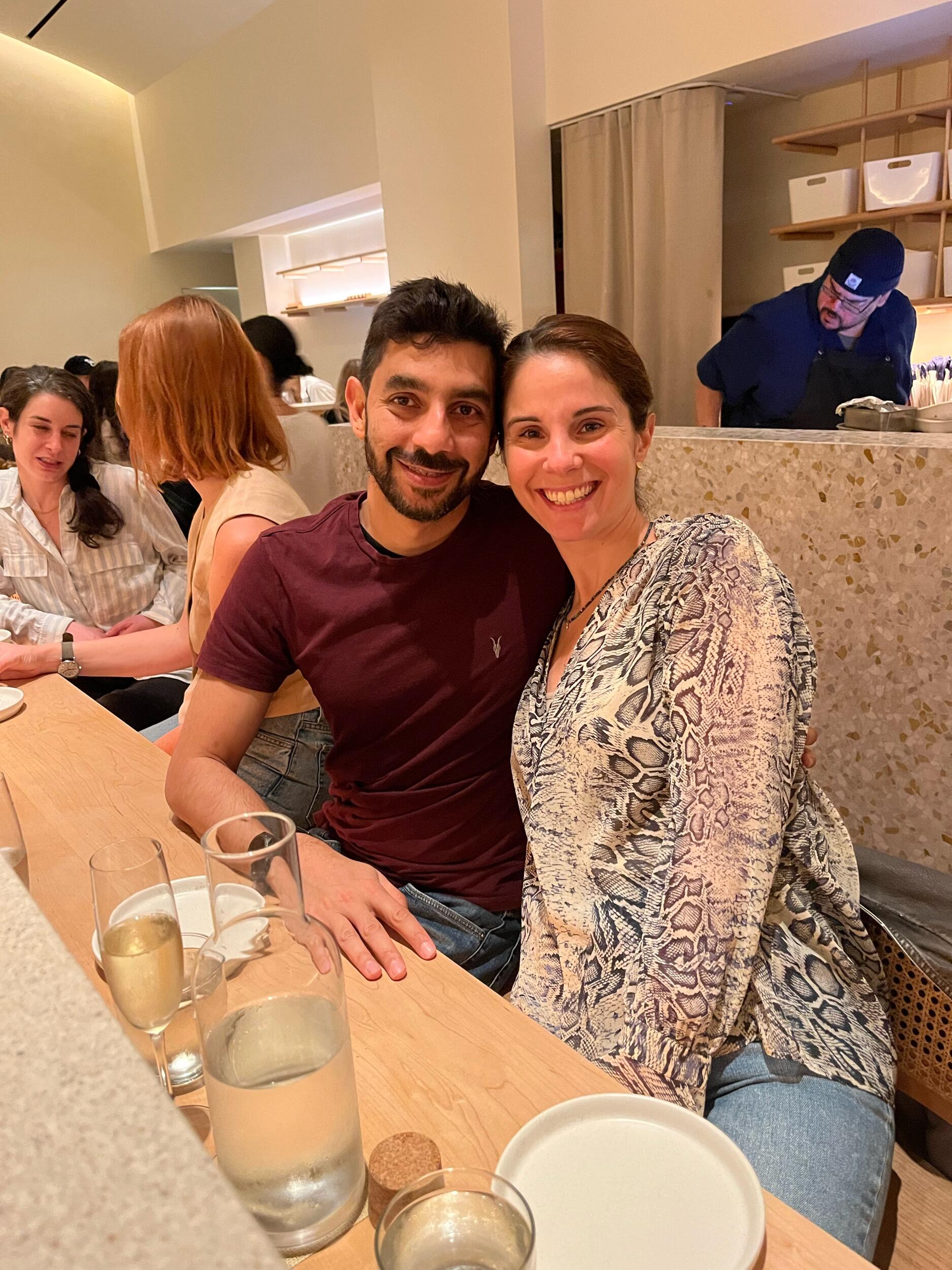 We kept coming back to Nami Nori for sushi at the bar for many more romantic dates. 