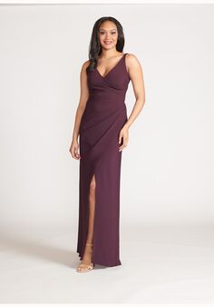 Bari Jay Bridesmaids 2161 V-Neck Bridesmaid Dress