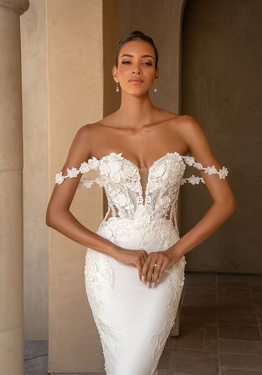 KITTYCHEN CECE, H2543 Fit-and-Flare Wedding Dress - 5