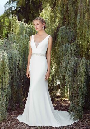 Casablanca Bridal Style 2268 Delphinium Sheath Wedding Dress