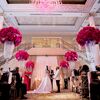 A Glam Pink and White Wedding at Palace at Somerset Park in Somerset, New Jersey
