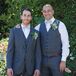 Groomsman in Dark Gray J. Crew Suits
