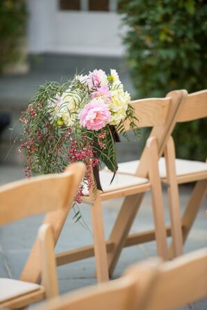 Aisle Seat Floral Accent