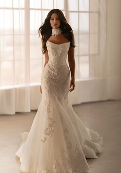 Martina Liana ML1950 Fit-and-Flare Wedding Dress