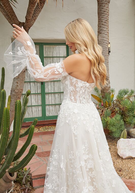 Beloved by Casablanca Bridal BL380 Sedona A-Line Wedding Dress - 3