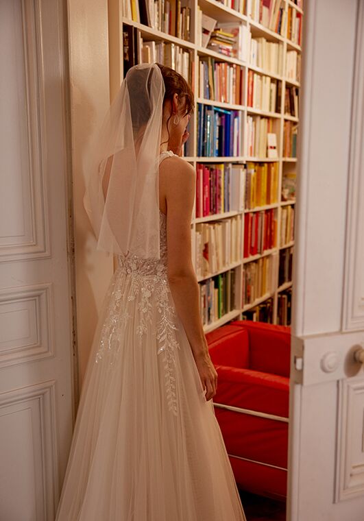 Adore by Justin Alexander 11373 A-Line Wedding Dress - 3