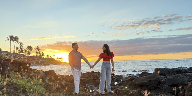 Punam & Christopher Home Page Banner