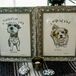 Even before they got engaged, Gina and Mike’s pets were part of their relationship. So it was no surprise that the couple incorporated Maverick Jay, left, and Elsie Kay into the reception decor. A custom illustration of each pet highlighted their dessert table in a vintage-style olive frame.