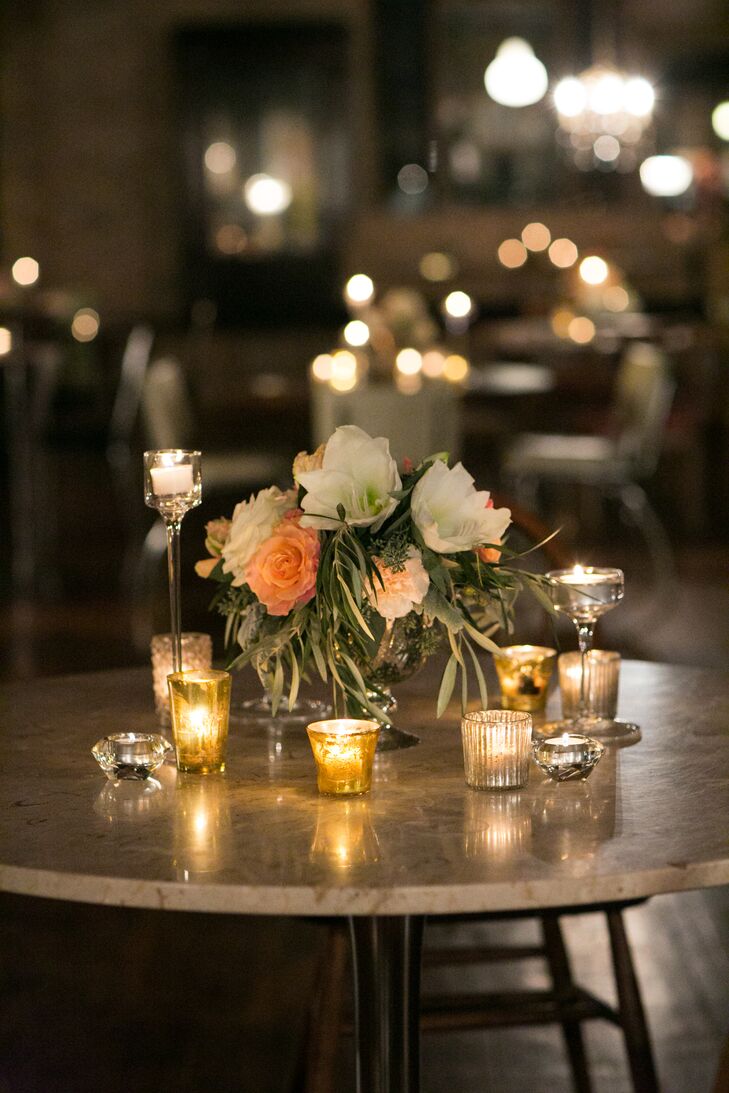 Romantic Candlelit Reception Tables