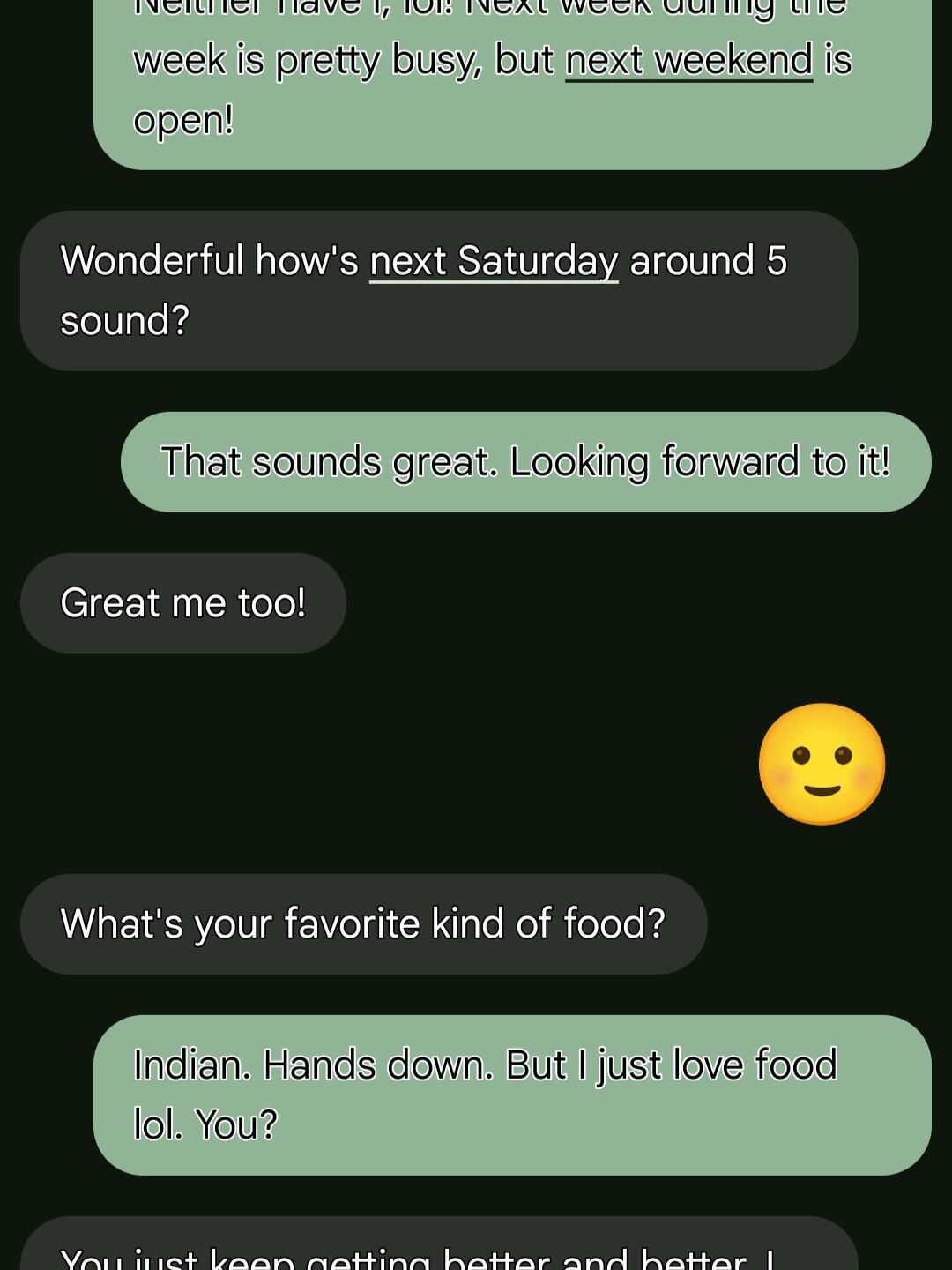 Picture of A First Date Was Set!