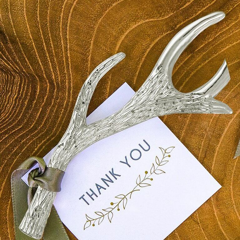 Antler-shaped bottle opener 