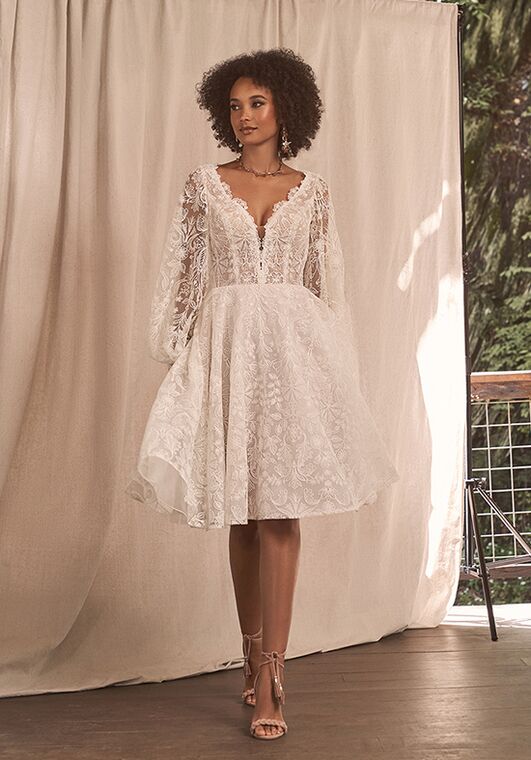 Lillian West 66295 Ball Gown Wedding Dress - 4