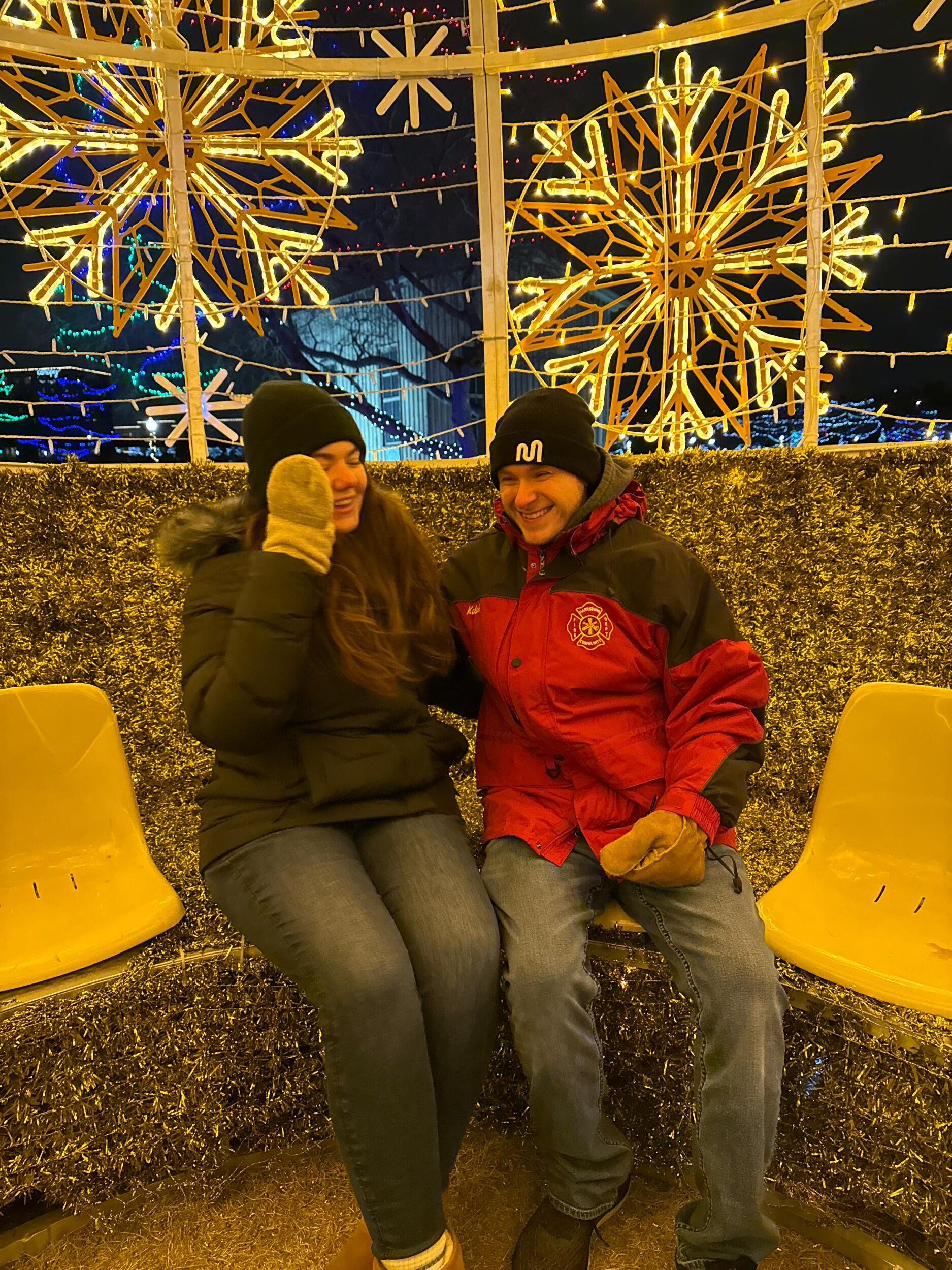 Christmas Lights at Falls Park