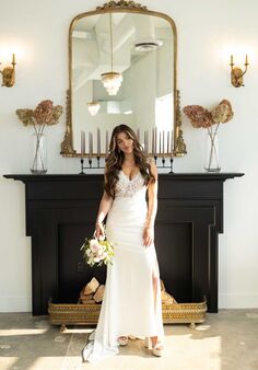 Stella York 7701 Column Wedding Dress