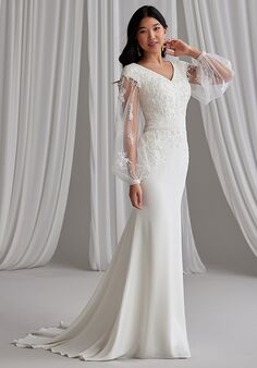 Rebecca Ingram TATUM LEIGH Sheath Wedding Dress