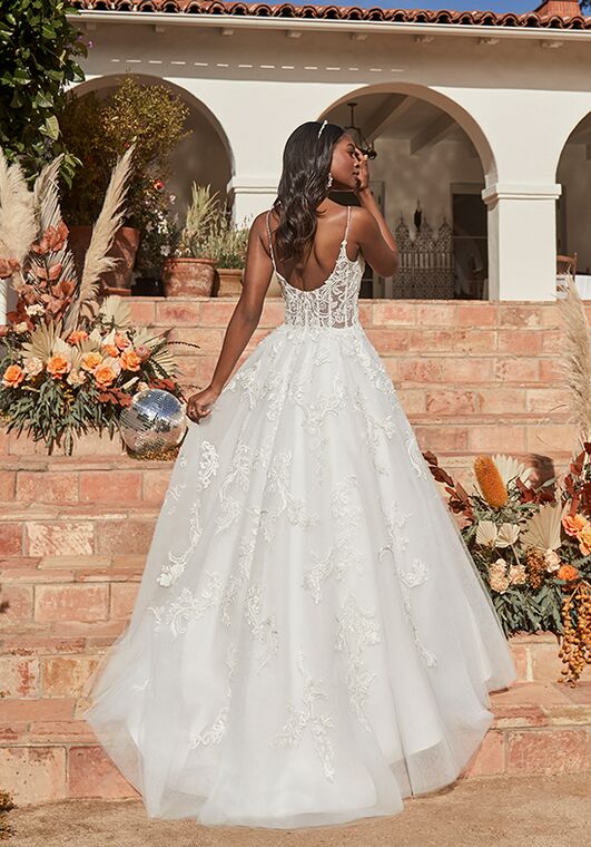 Beloved by Casablanca Bridal BL340 Topaz A-Line Wedding Dress - 4